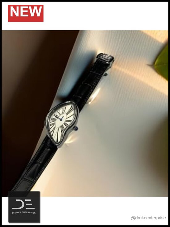Creative Melting Unisex Watch Small Vintage Bracelet Roman Numeral Dial main image 5